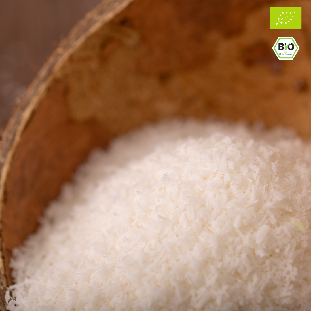 Bio Kokosraspeln | Kokos geraspelt | sehr fein