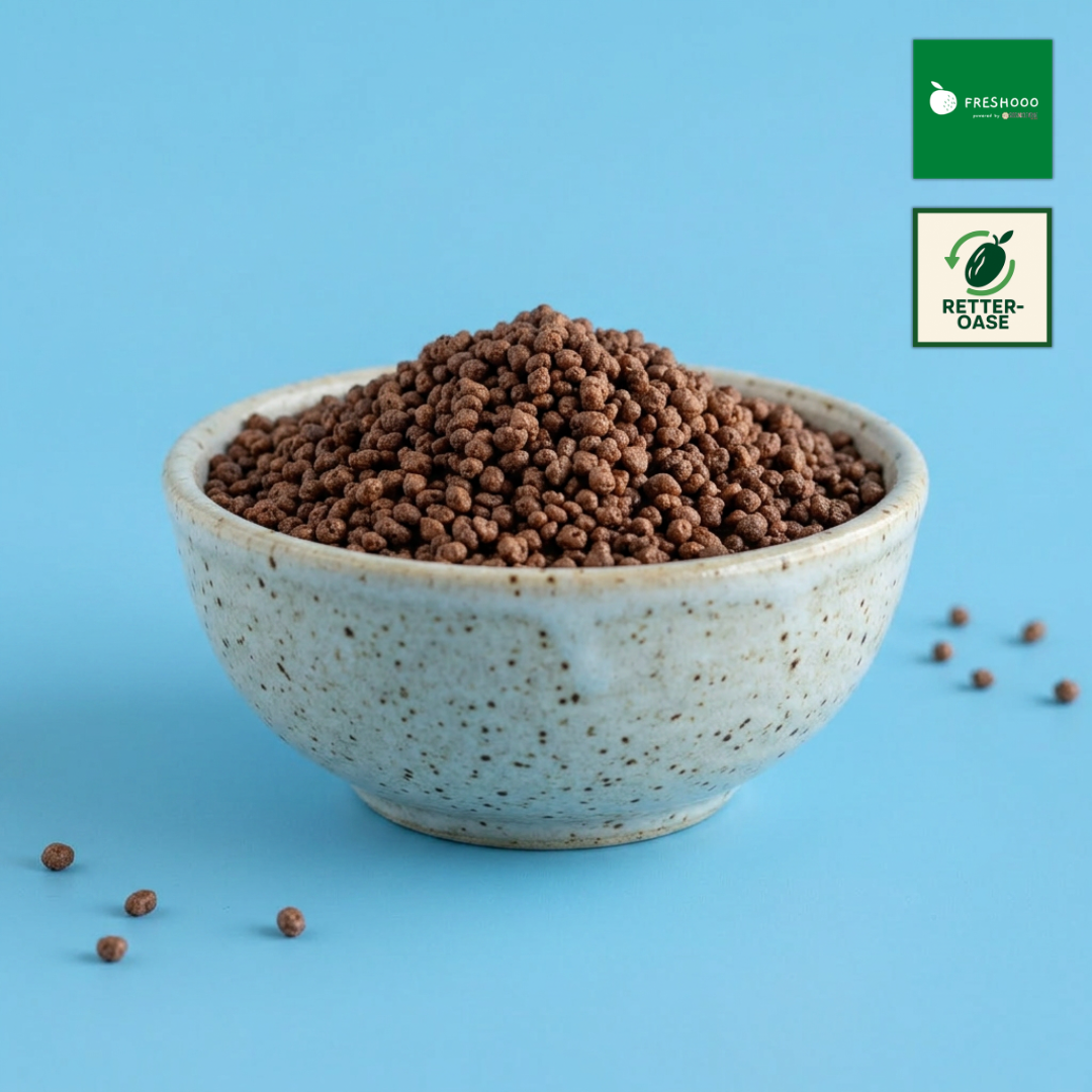 freshooo® Soja Protein Crispies | mit Kakao | mit 77% Protein