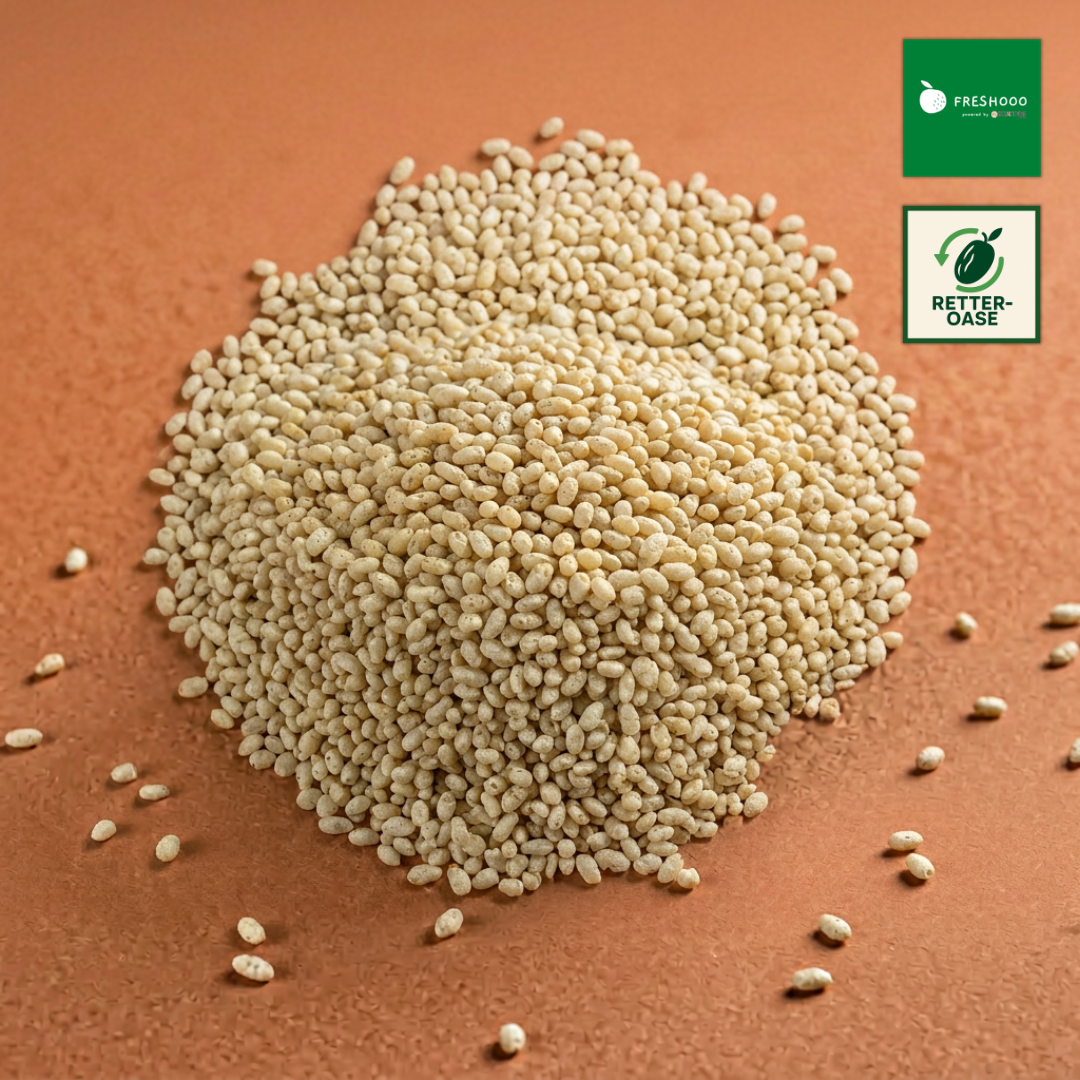 freshooo® Erbsenprotein Crispies | mit 70% Protein
