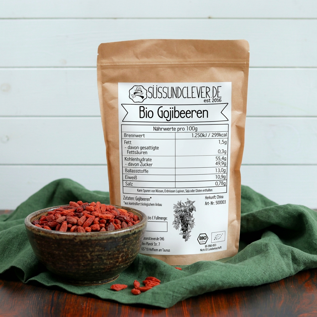 Bio Gojibeeren | süß & säuerlich im Geschmack