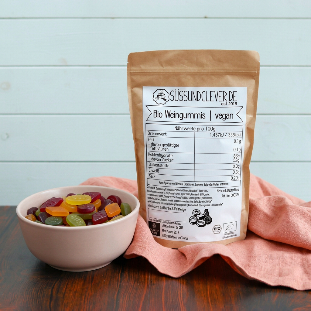 Bio Weingummis | vegan | fruchtig & soft