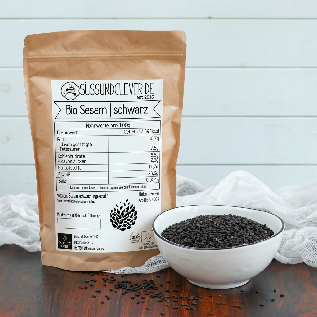 Bio Sesam | schwarz | ungeschält