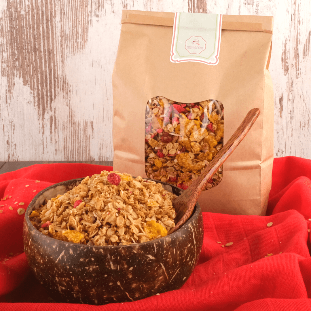 Bio Hafer Crunchy Beeren &amp; Kirsche | ohne Zucker | mit Dattelsüße