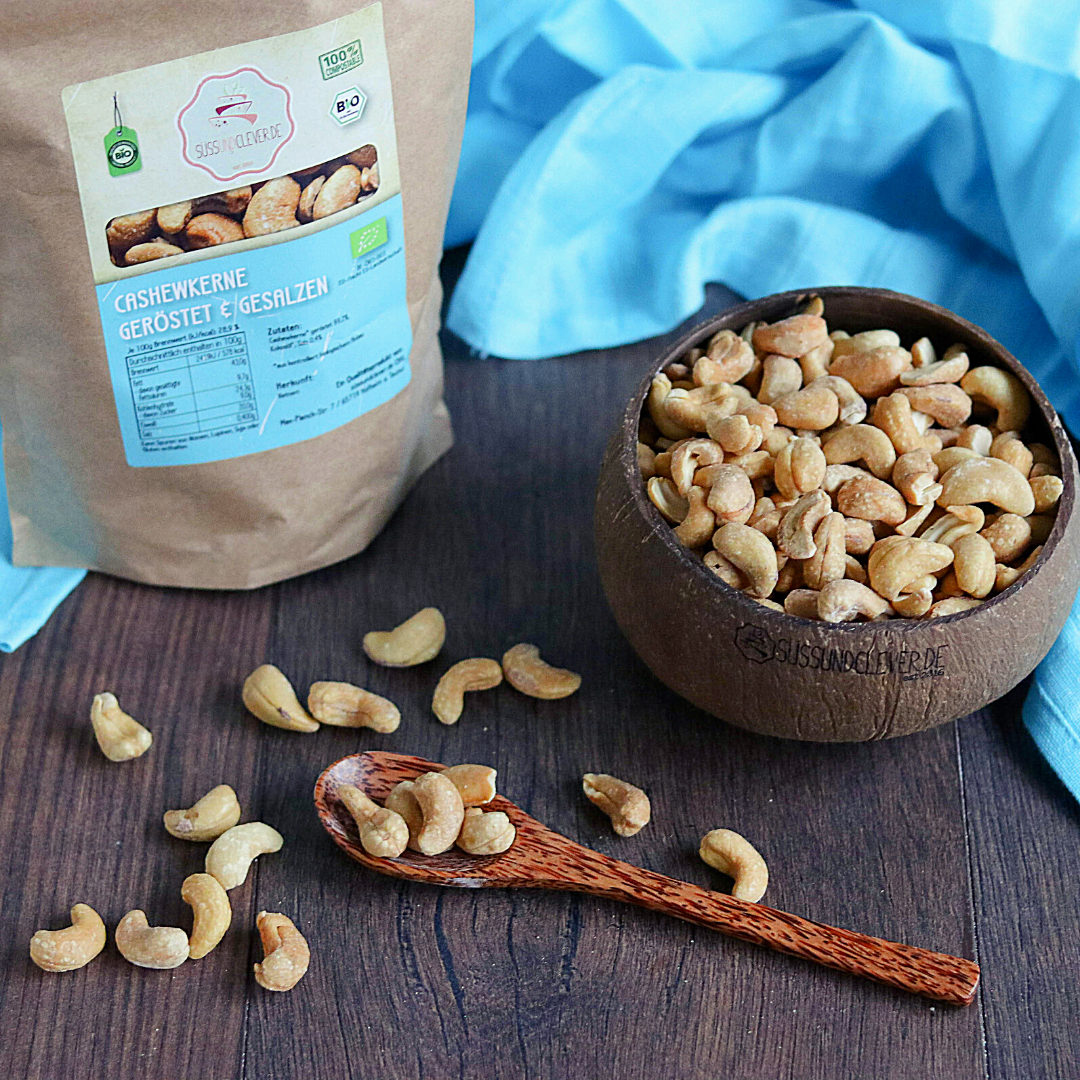 Bio Cashewkerne | geröstet &amp; gesalzen